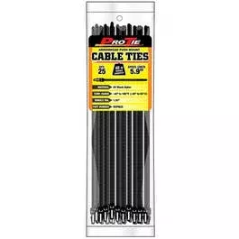 Pro Tie Arrowhead Push Mount Cable Tie – UV Black