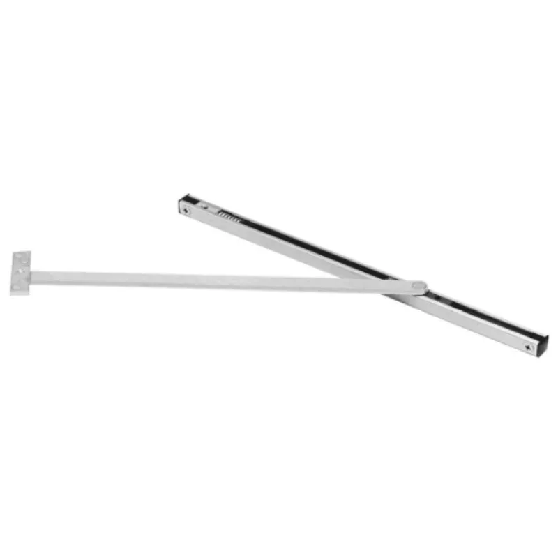 Rixson 10-436-630 Overhead Door Stop, Surface Mounted, Standard Duty, Adjustable, Satin Stainless Steel Finish