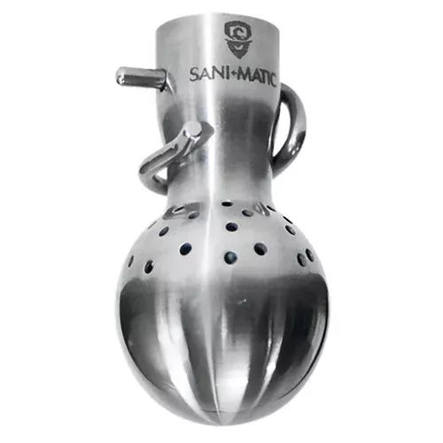 Sani-Matic SB-5 4 in. 316L SS 360° Static Spray Ball 40 GPM, 1 1/2 in. SC Connection