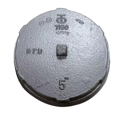 Shurjoint 7160 Grooved End Cap Fitting, Galvanized
