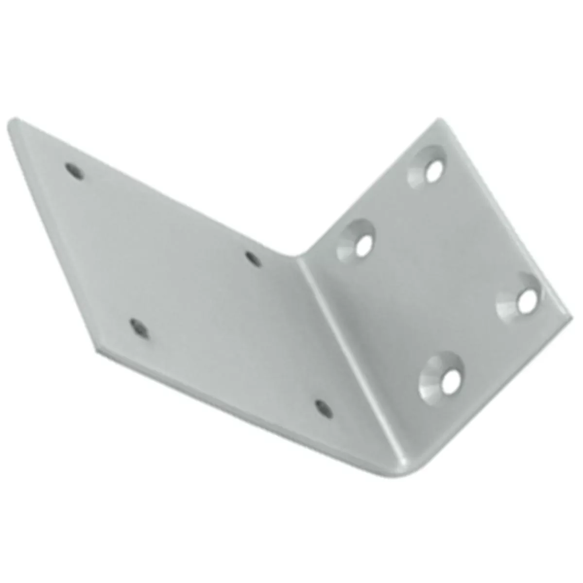 Solid Brass Jamb Bracket (Brushed Chrome Finish)