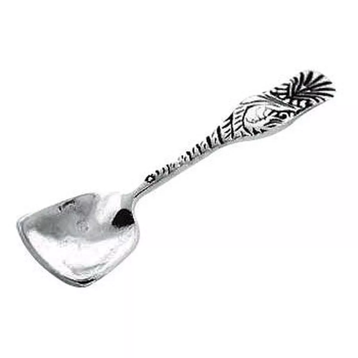Sterling Silver Salt Spoon – Setting Sun