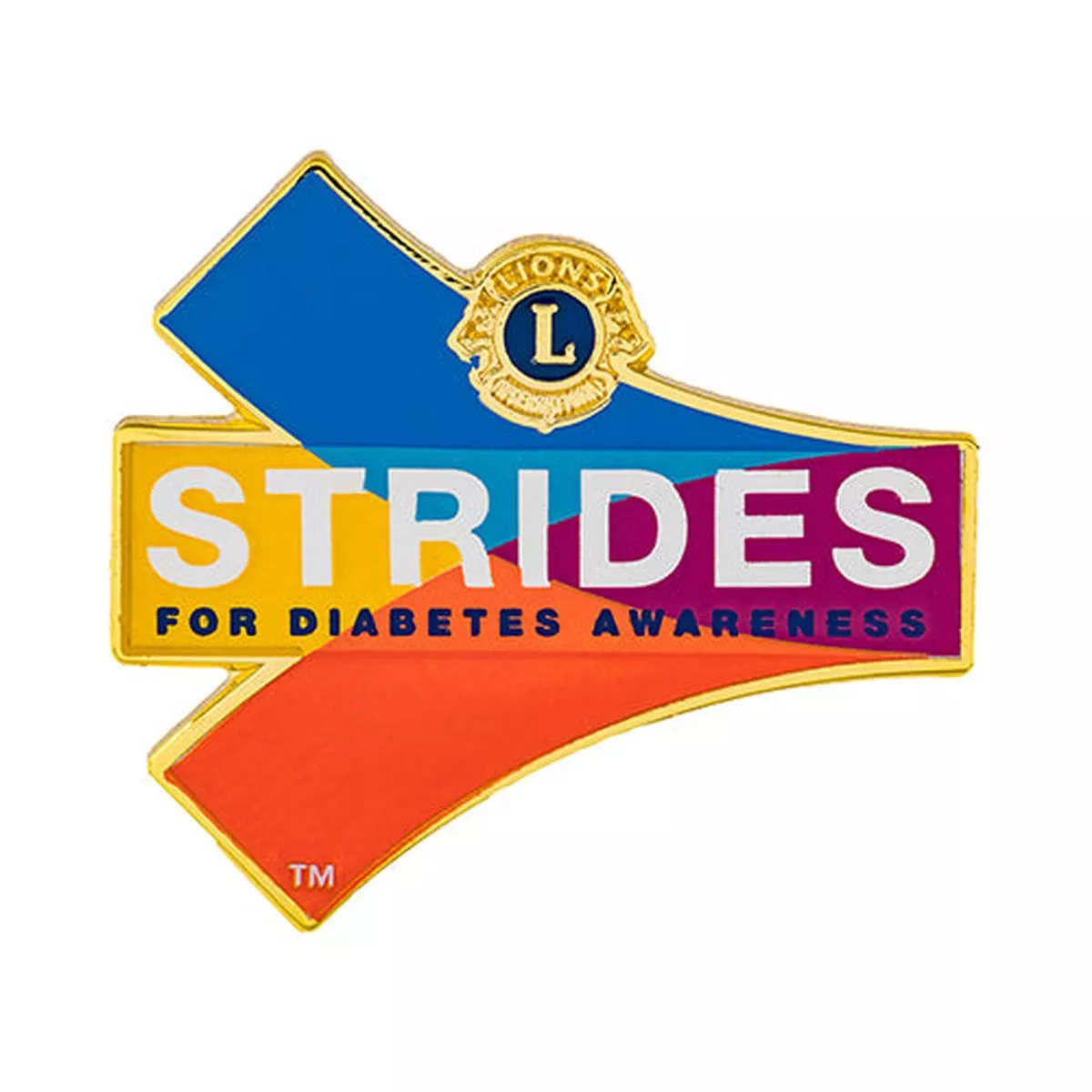 STRIDES LAPEL PIN
