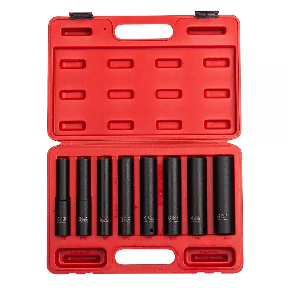 Sunex 2848 1/2 Dr Extra Extra Deep Sae 8Pc