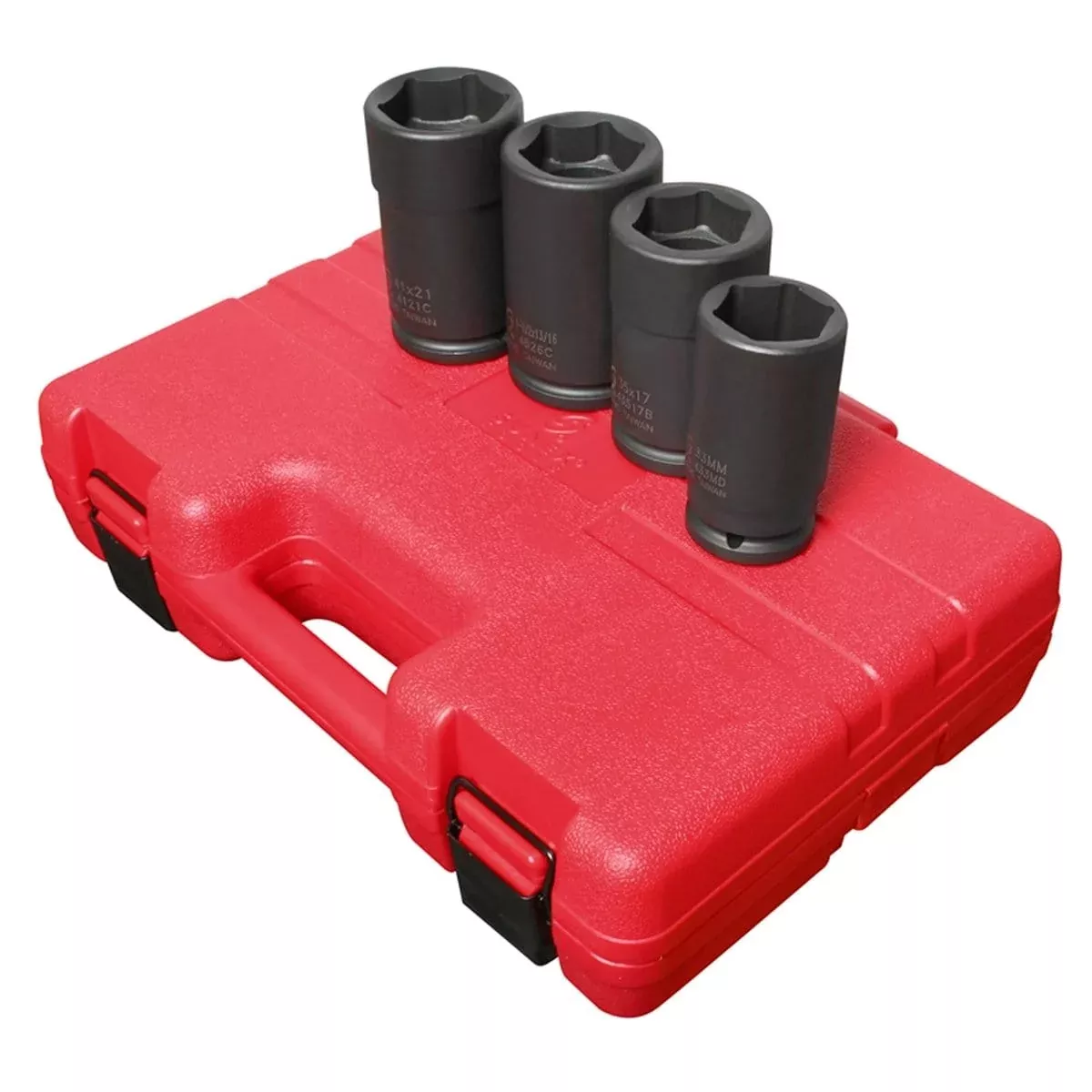 Sunex 4626 Socket Set 4Pc Impact 3/4In. Dr. Budd Wheel