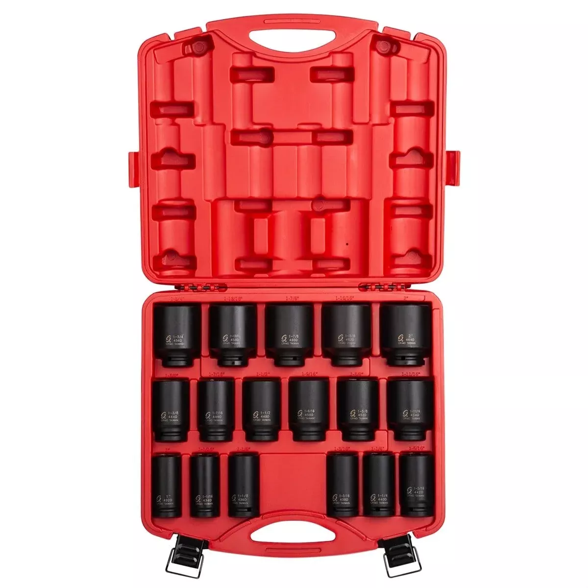 Sunex 4685 3/4" Drive 17 Piece Sae Deep Impact Socket Set