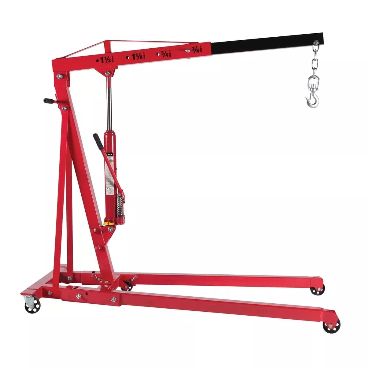 Sunex 5218 1-1/2 Ton Breakdown Engine Crane