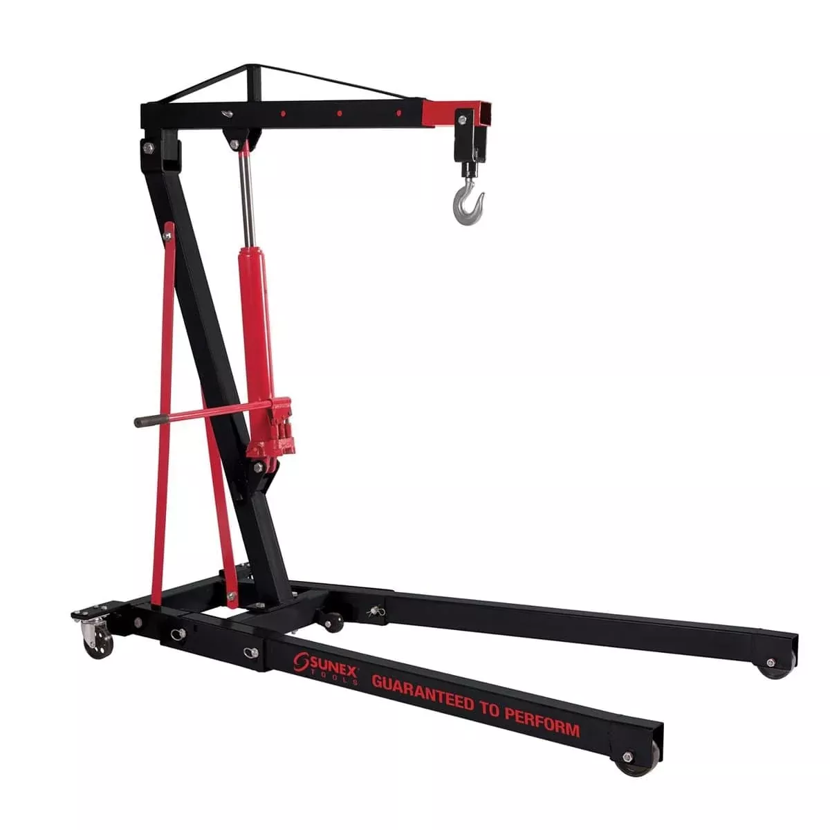 Sunex 5222 2 Ton Folding Engine Crane W/ Dual Pu