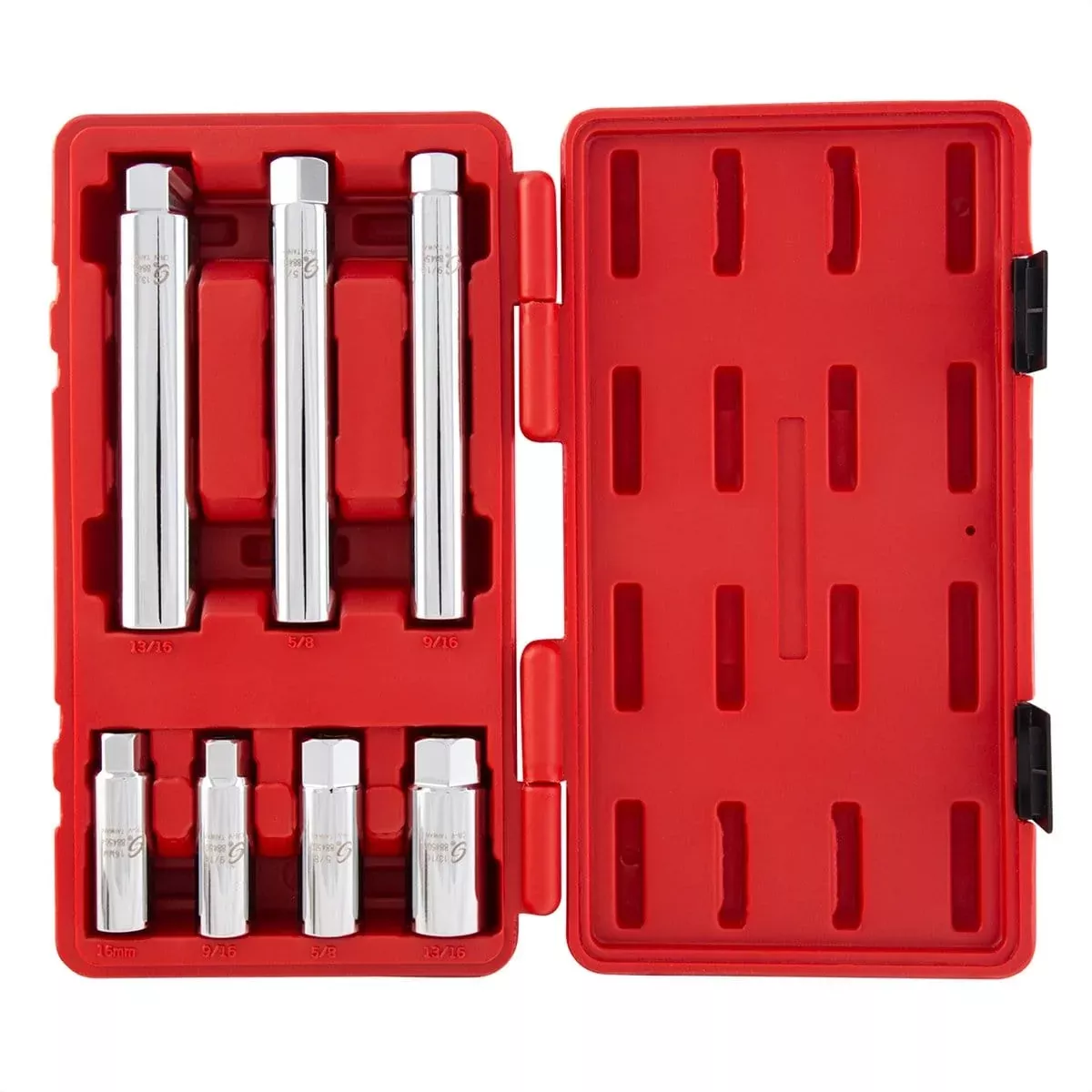 Sunex 8845 7 Pc 3/8" Dr Spark Plug Socket Set