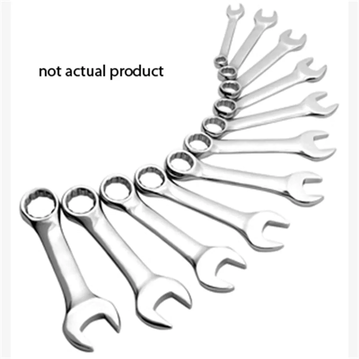 Sunex 993024 Stubby Combo Wrench 3/8 In.