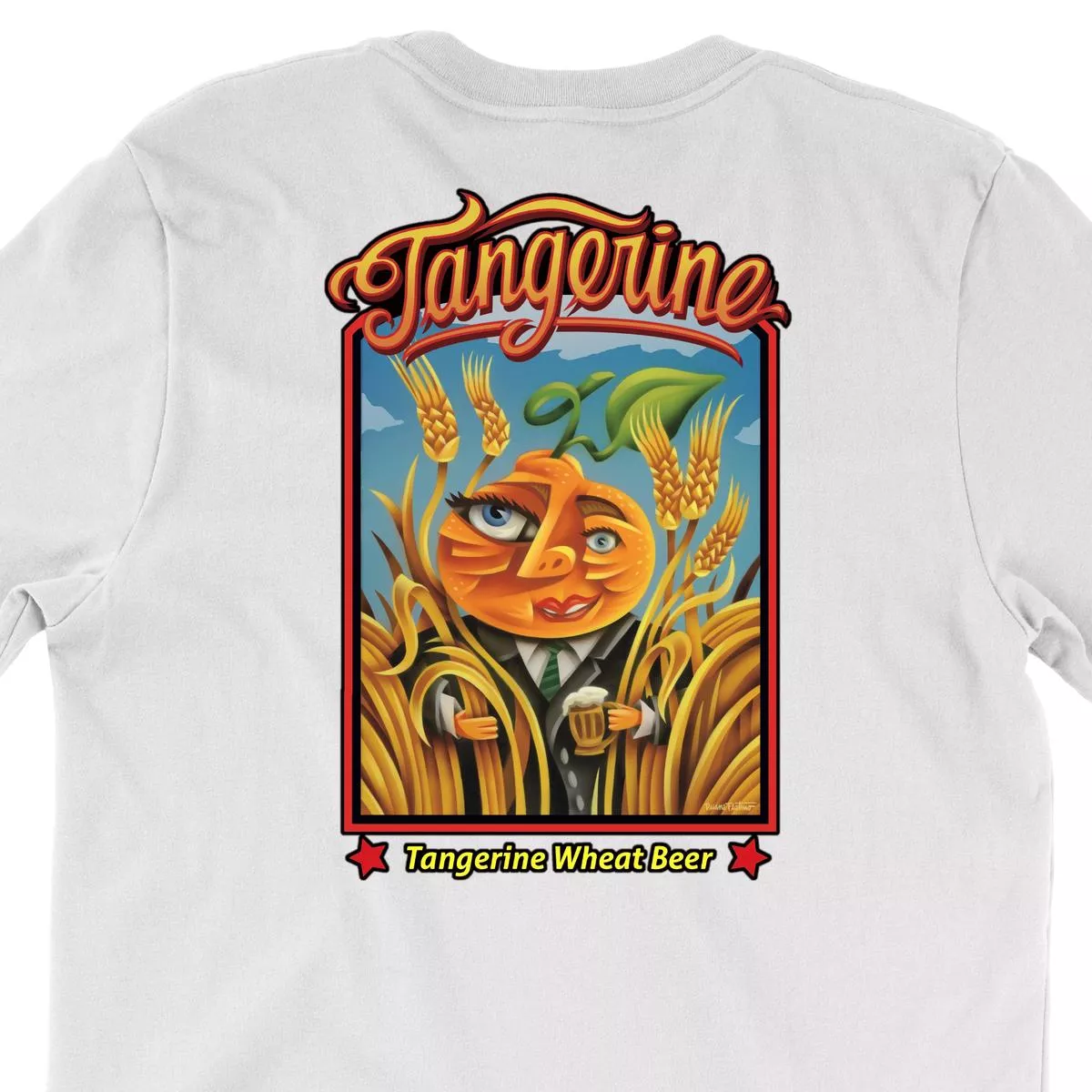 Tangerine T-Shirt (Four Colors) – White | XXX-Large
