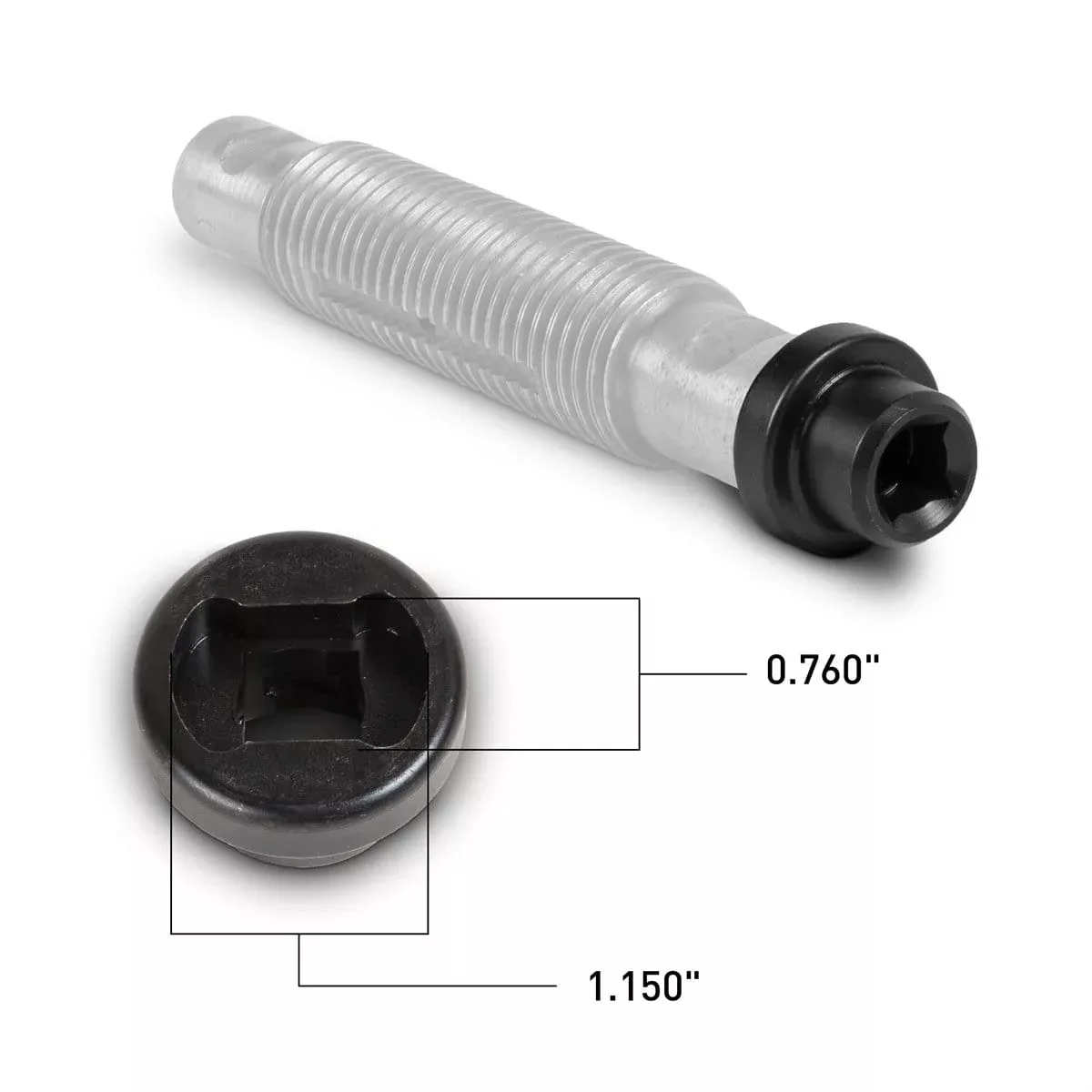 Tiger Tool 15102 Leaf Spring Pin Socket Int.Kenworth (Medium)