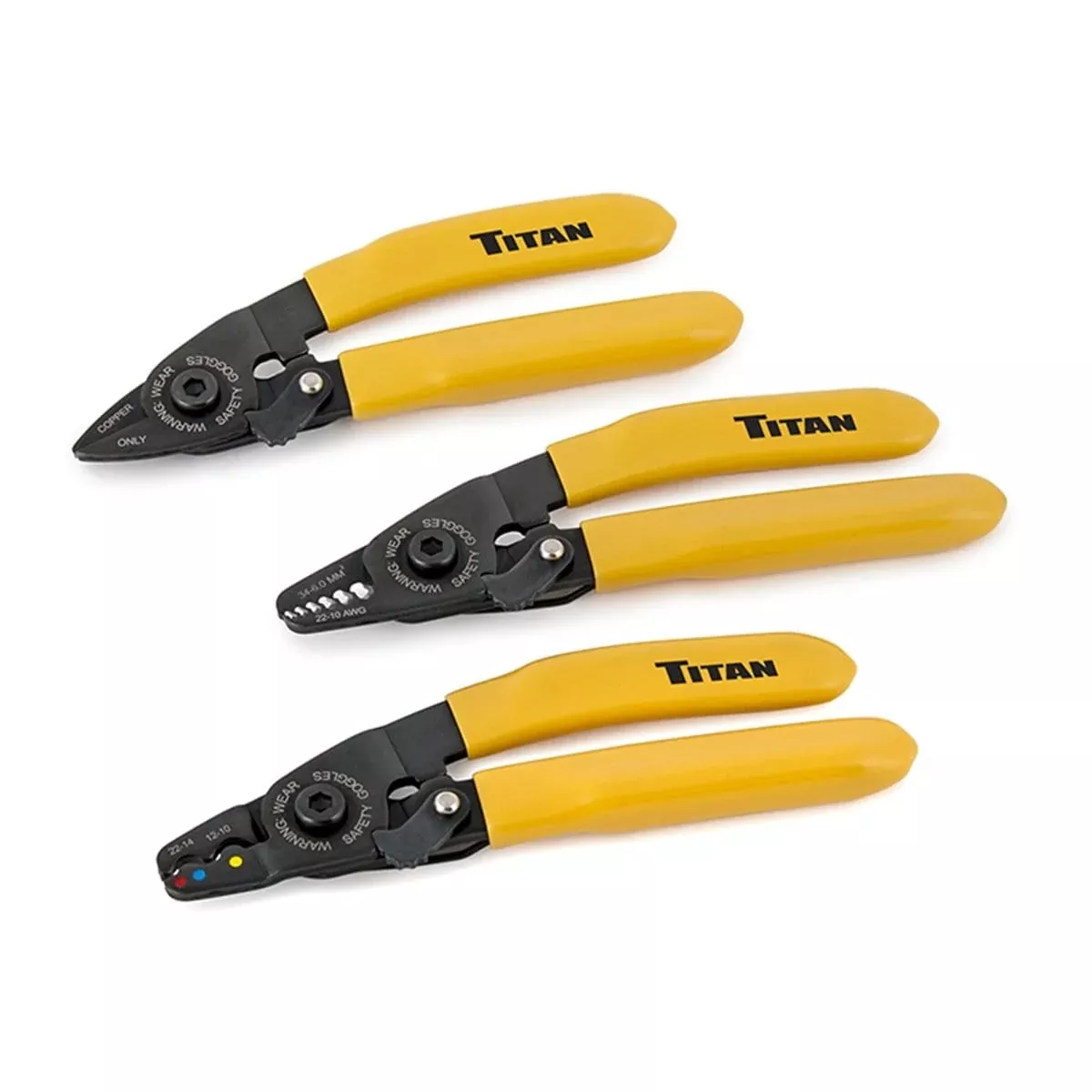 Titan 11476 3-Pc Mini Electrical Tool Set