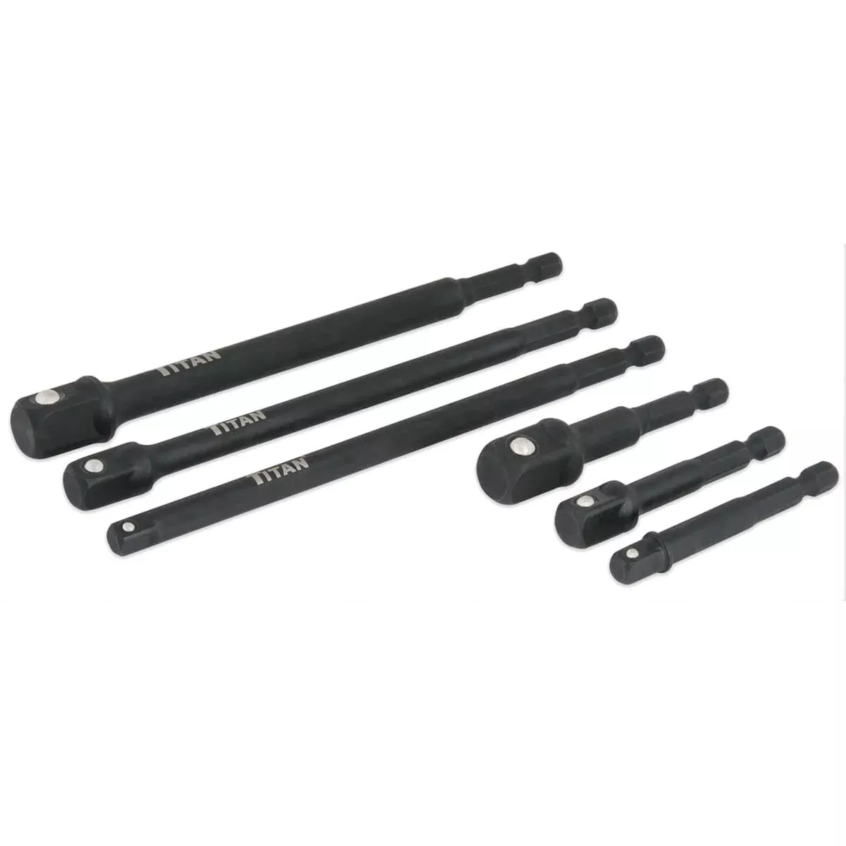 Titan 12087 6-Pc Socket Adapter Set