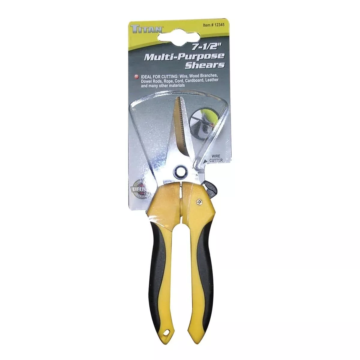 Titan 12345 7-1/2" Multi Purpose Shears