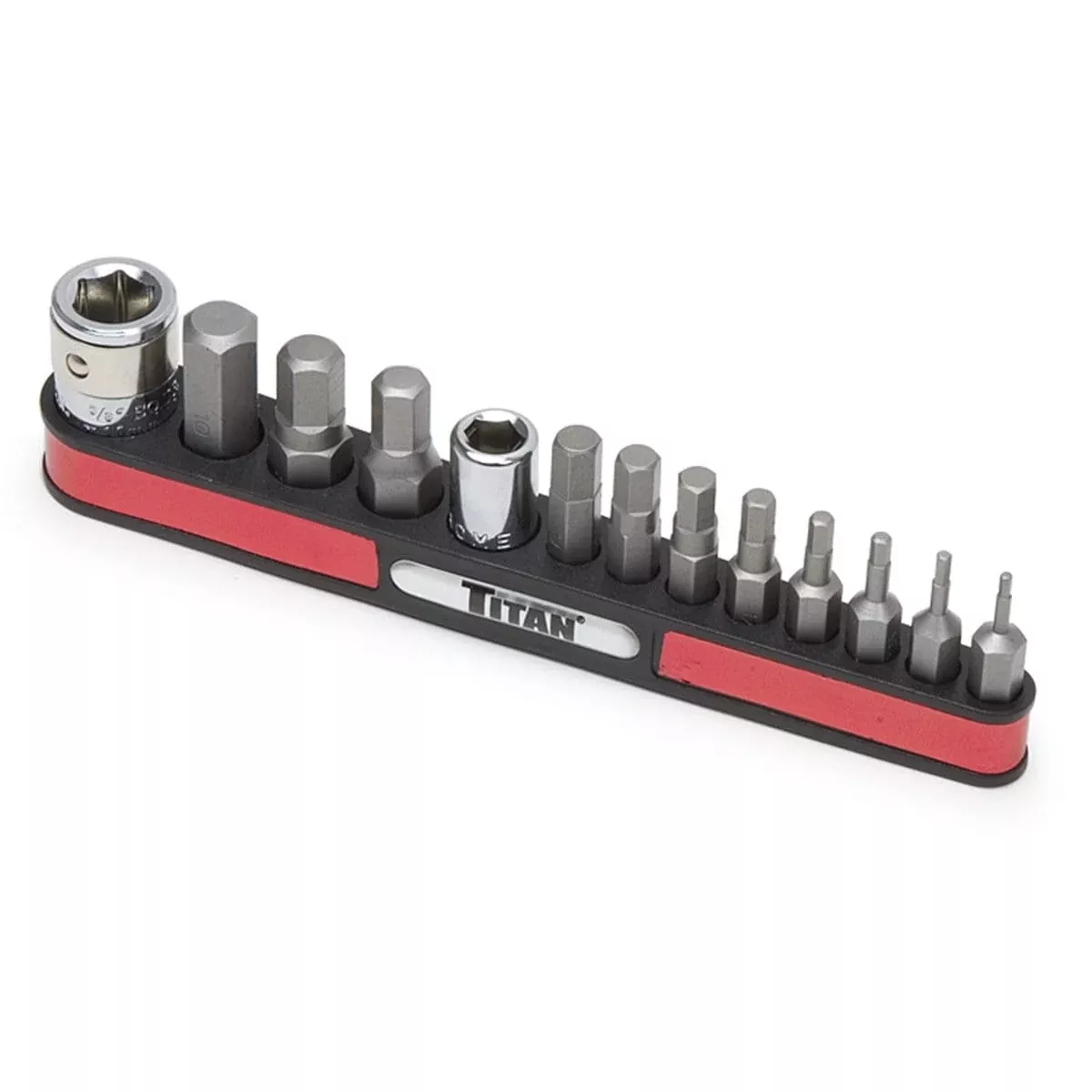 Titan 16111 13-Pc Sae Hex Bit Set