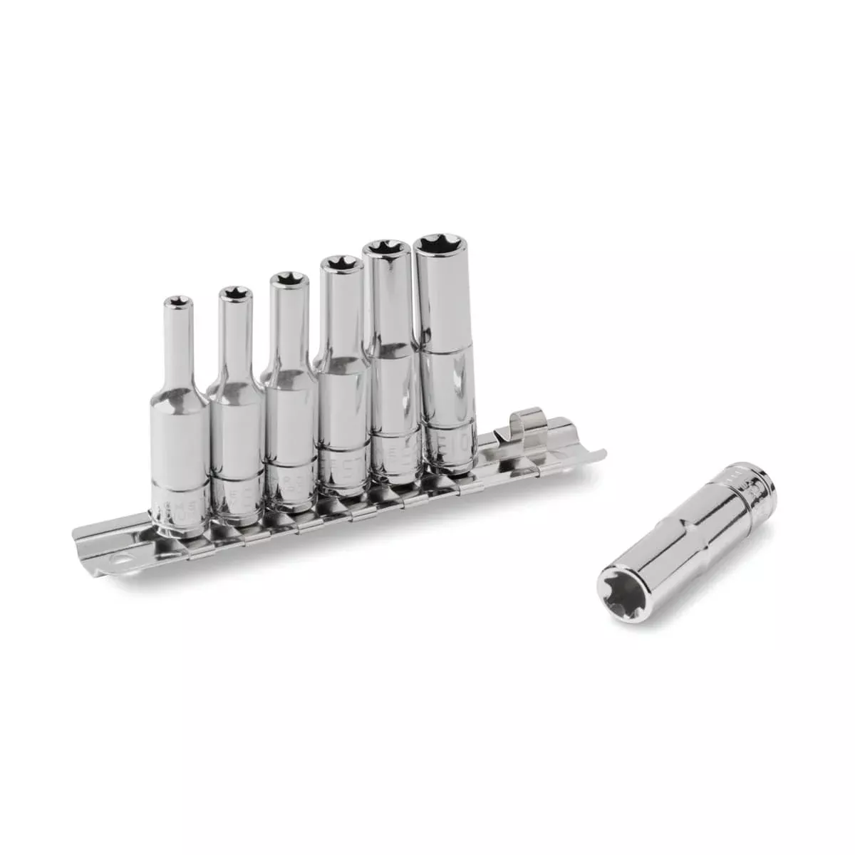 Titan 66320 7-Pc 1/4" Dr Deep External Sta