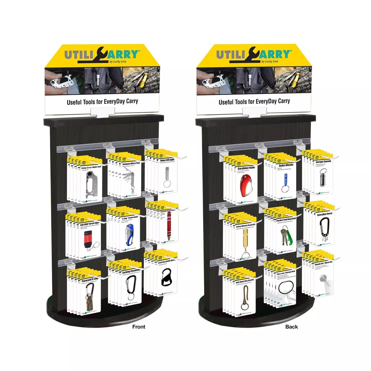UtiliCarry Revolving Counter Display