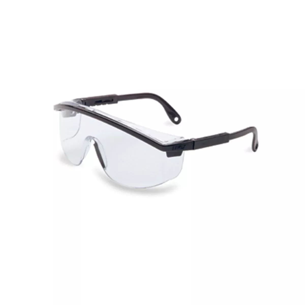 Uvex UVS135 Black Frame Clear Lens