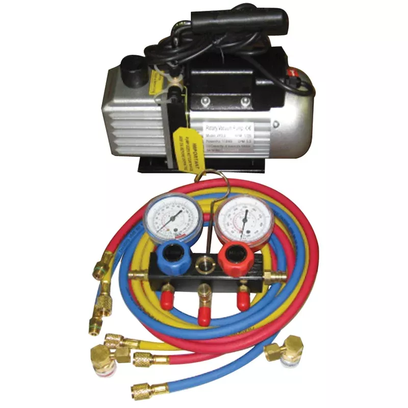 Vacuum Pump and Manifold Gauge Set FJCKIT6