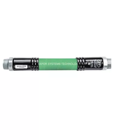 VST V10CPG-008-MRMS VSTaflex™ Series Curb Pump Whip Hose, 1" NPT X 8", Green (Male Rigid and Male Swivel)