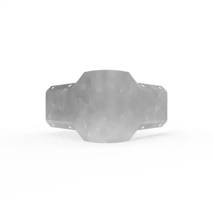 W Beam 90 Degree External Connector – Galvanised