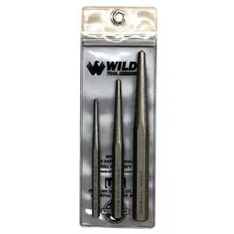 Wilde Tool Center Punch Set – 3 pcs