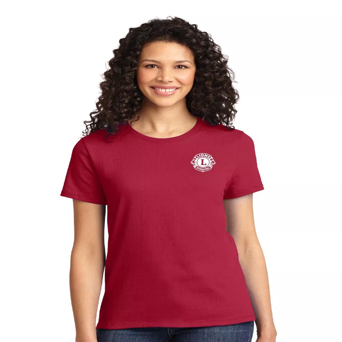 WOMENS ESSENTIAL T-SHIRT – M | Red