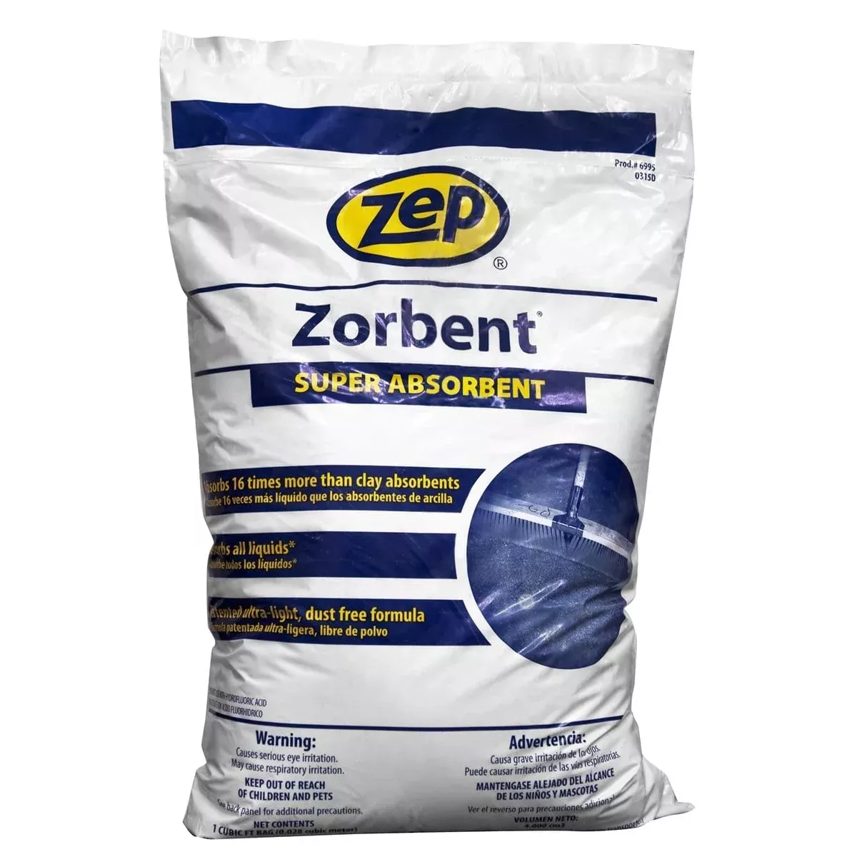 ZEP 699501 Zep Zorbent 1 Cubic Ft Bag
