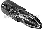 ZEPHYR D1222XXACR-B #2 Phillips Insert Bit, ACR, 1/4” Hex Drive