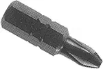 ZEPHYR D1232AARI #2 Phillips Installation Insert Bit, ACR, 5/16” Hex Drive